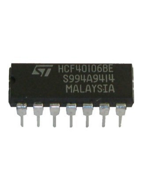 40106 DIP Hex Inverting Schimtt Trigger-(NOT Gates)