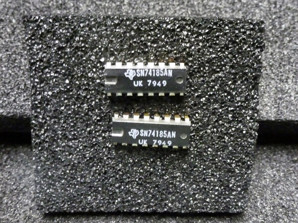 74185 DIP 6-Bit Binary To BCD Converter