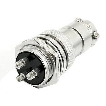 GX16-3 Male Female Chassis Connector 3 Pin