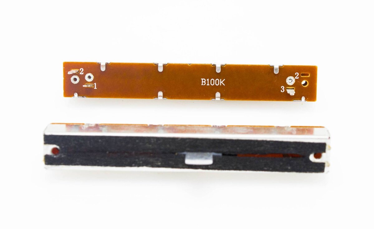 9Cm 100K Ohm Linear Slide Potentiometer