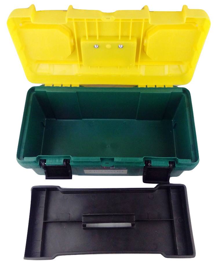 16 Inch Portable Organizer Tool Box Set for Storage