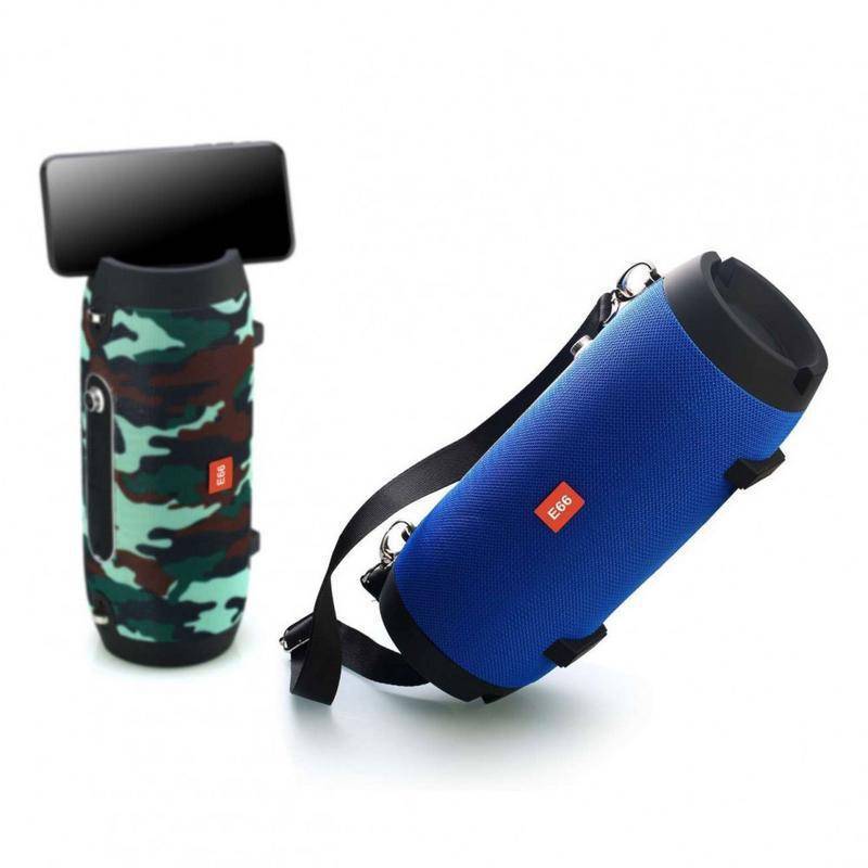 Portable Wireless Bluetooth Speaker With Handle KMS-E66 - Blue