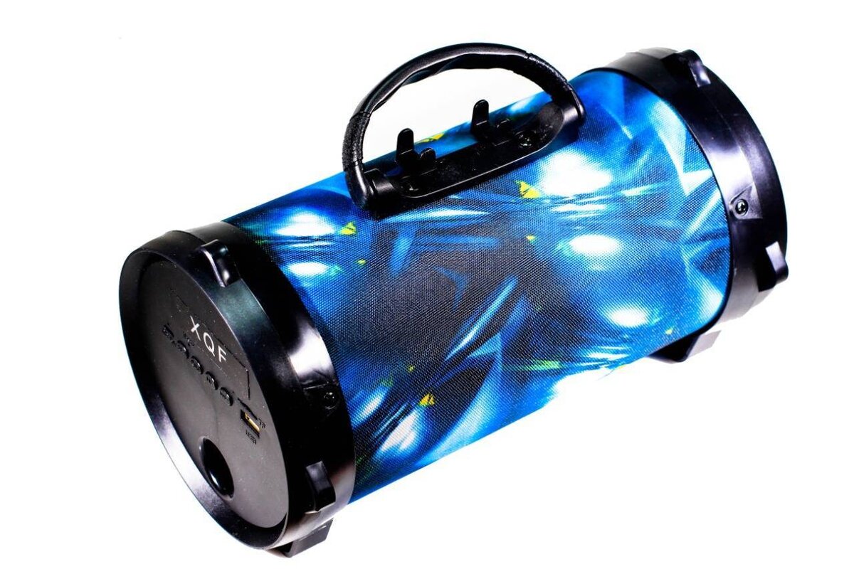 Portable Wireless High Quality Bluetooth Speaker XC002 with USB and TF Card Slot with handle - Multi Color Sea