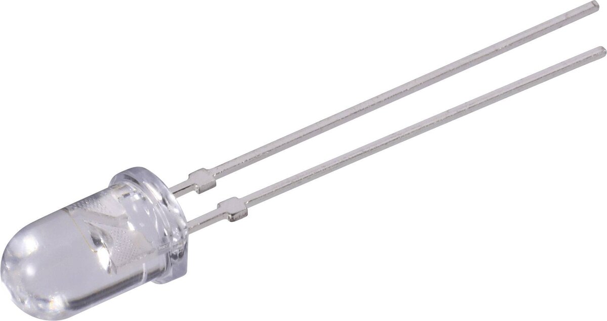 LED White/Blue Low Brightness 5mm