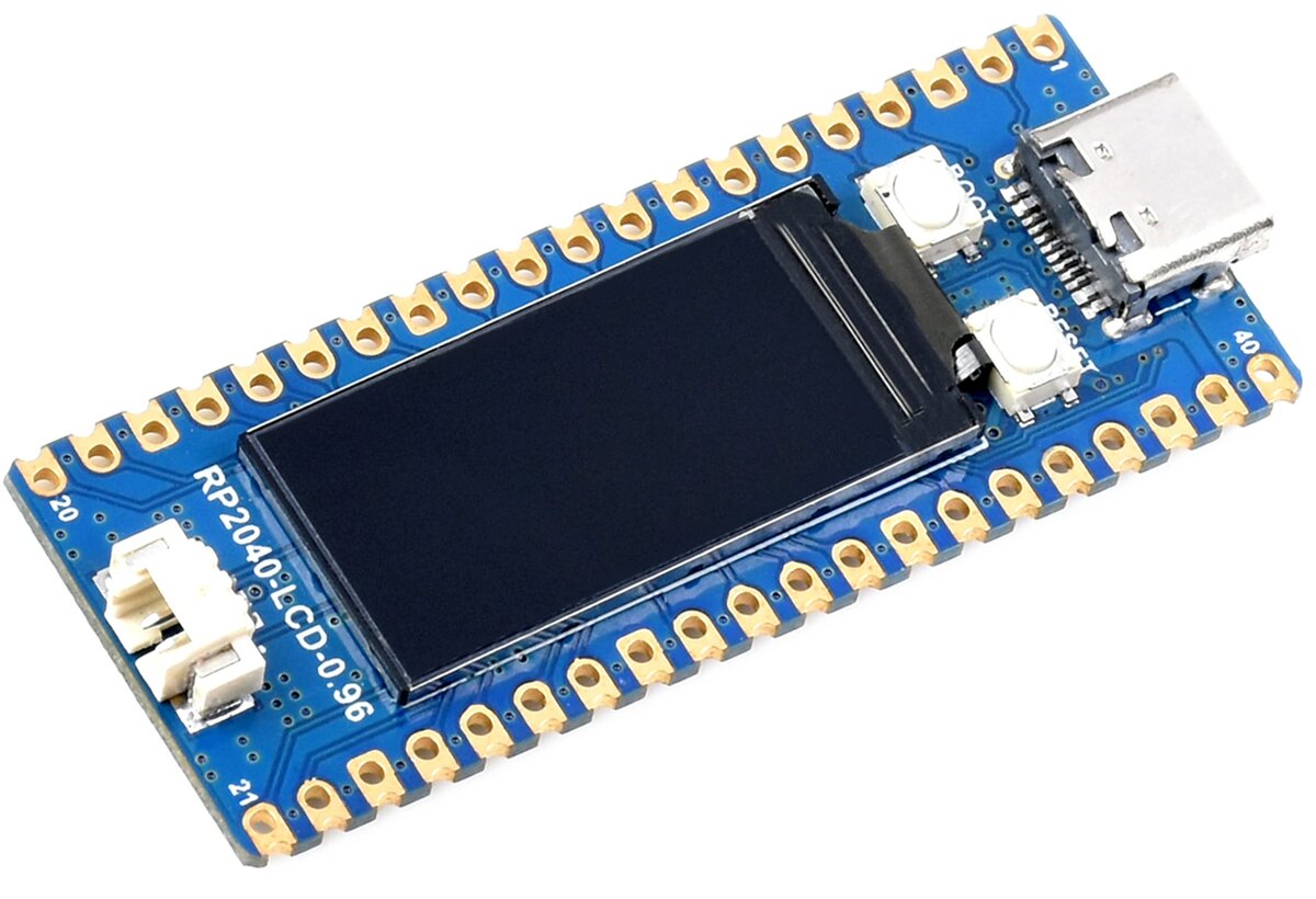 RP2040-LCD-0.96 Pico - with 0.96 Inch IPS Display