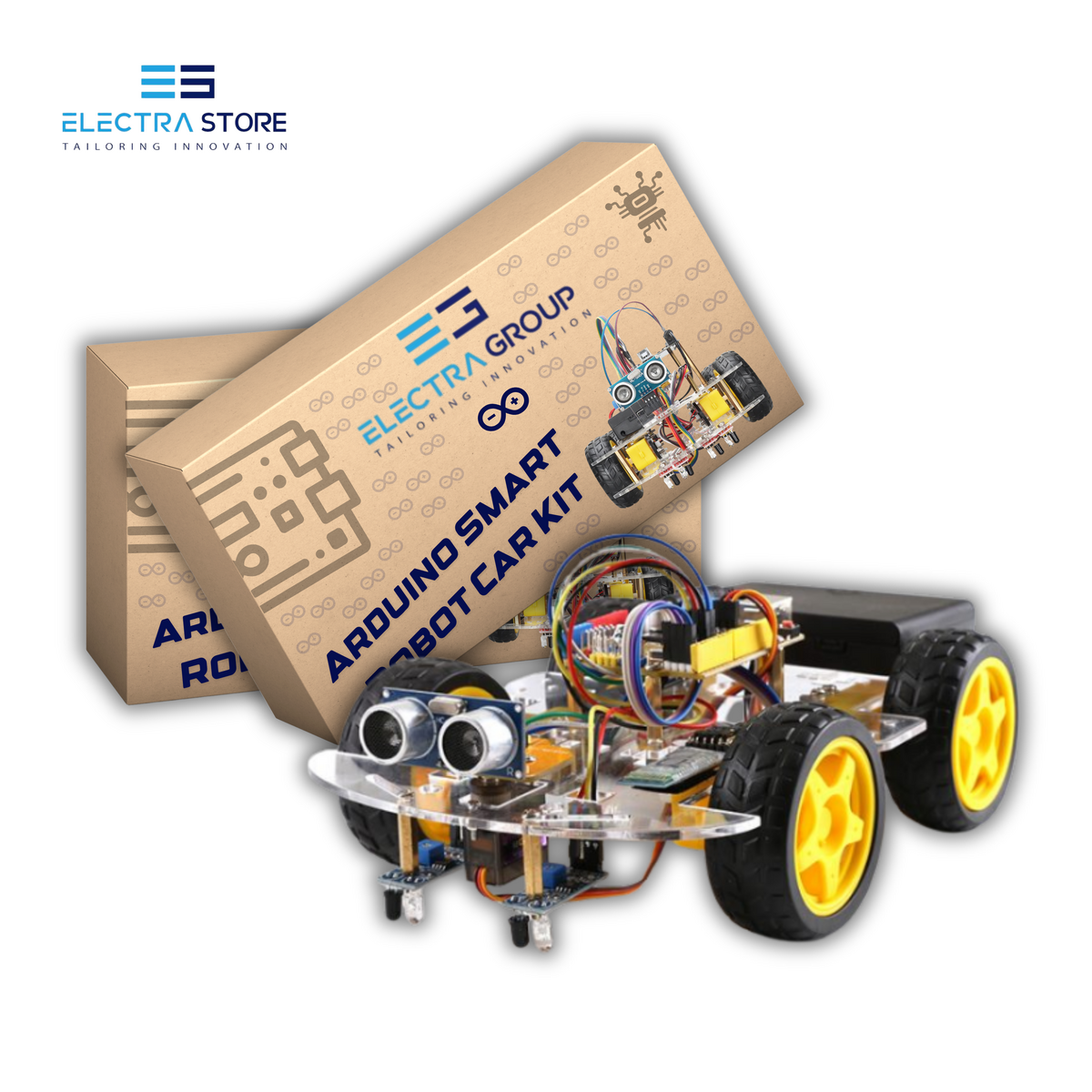 4WD Arduino Smart Robot Car Kit