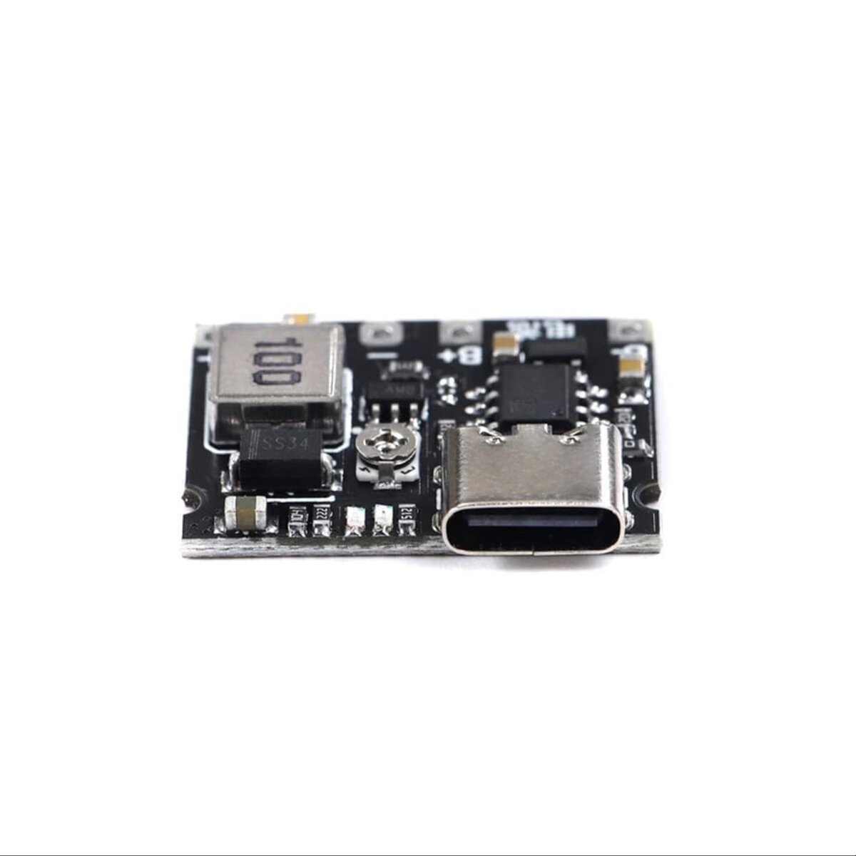 TP4056 18650 Li-ion USB Type-C Battery Charger Module - With Boost Converter