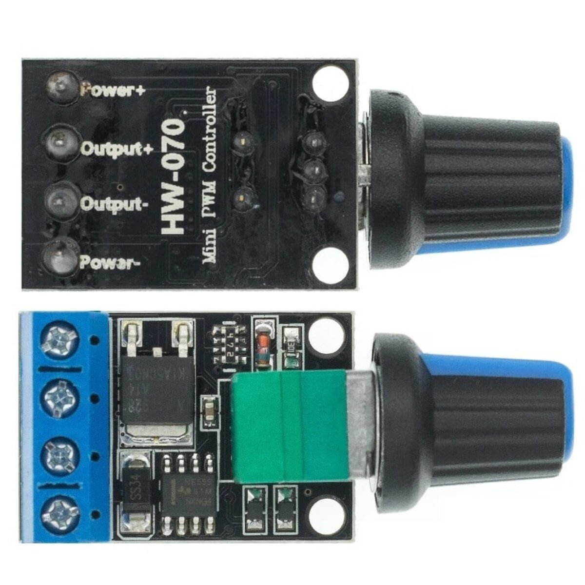 DC 10A Mini PWM DC Motor Speed Controller / Led Dimmer