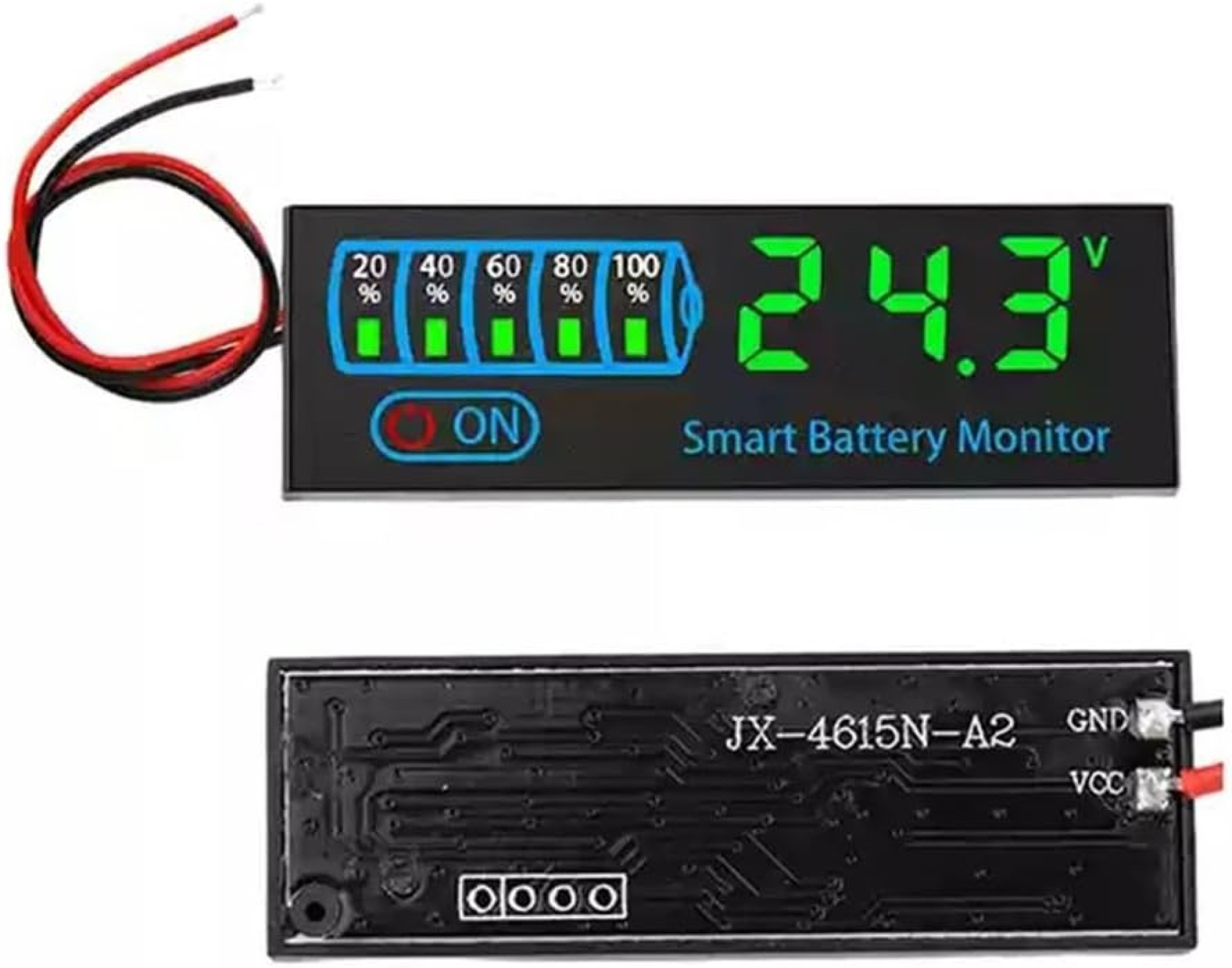 DC7-55V LED indicator light, voltage and battery indicator